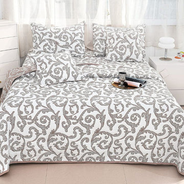 Cuvertura din bumbac cu In 5 piese – eleganta naturala pentru dormitorul tau | COD 0013-CM