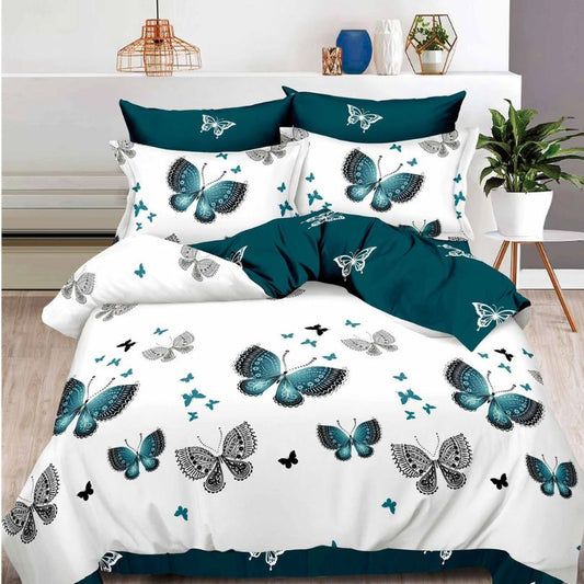 Lenjerie de pat bumbac finet cu elastic – 6 piese: Confort si stil pentru un somn odihnitor | COD 0399-S