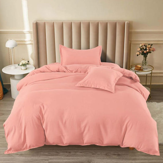 Lenjerie de Pat Bumbac Finet 1 Persoana – 4 Piese. Confort Premium si Design Modern | COD 1264-S