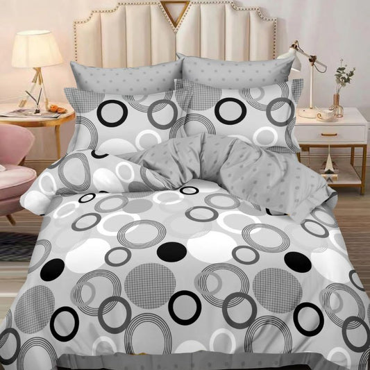 Lenjerie de pat bumbac finet cu elastic – 6 piese: Confort si stil pentru un somn odihnitor | COD 0405-S