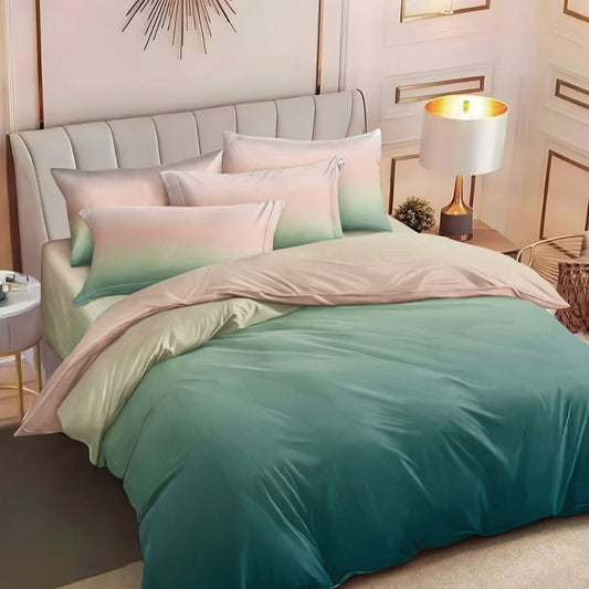 Lenjerie de pat bumbac finet – 6 piese | Eleganta si Confort la Tine Acasa | COD 1174 - S