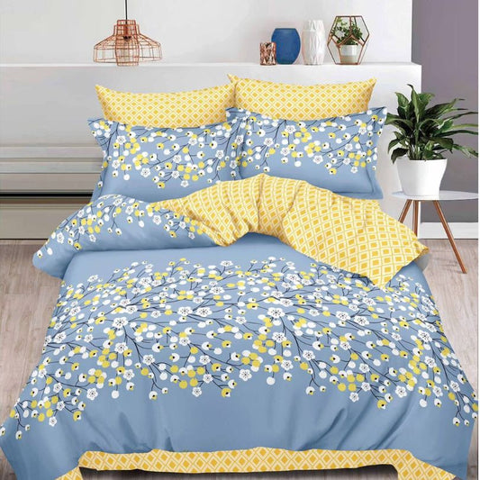 Lenjerie de pat bumbac finet cu elastic – 6 piese: Confort si stil pentru un somn odihnitor | COD 0391-S