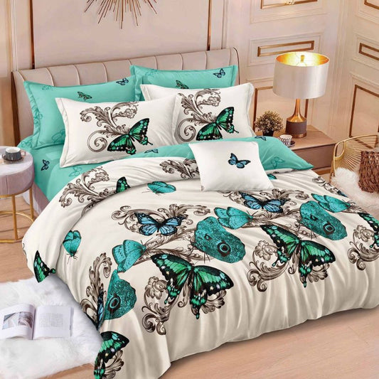 Lenjerie de pat bumbac finet – 6 piese | Eleganta si Confort la Tine Acasa | COD 1182 - S