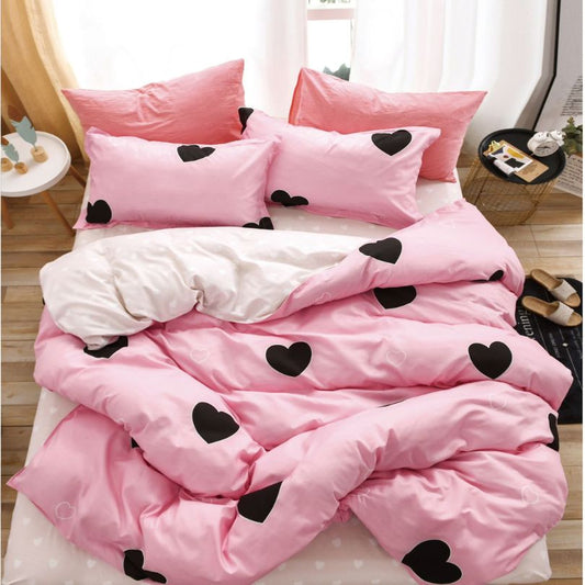 Lenjerie de pat bumbac finet cu elastic – 6 piese: Confort si stil pentru un somn odihnitor | COD 0933-S