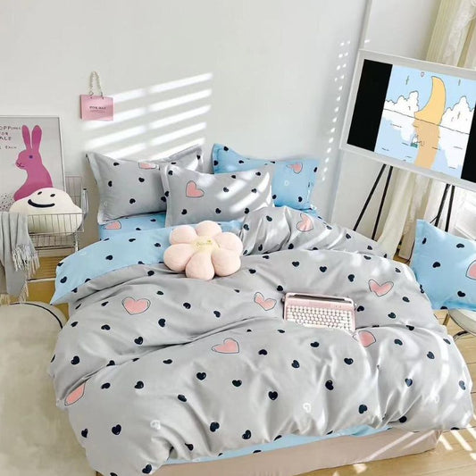 Lenjerie de pat bumbac finet – 6 piese | Eleganta si Confort la Tine Acasa | COD 1156 - S