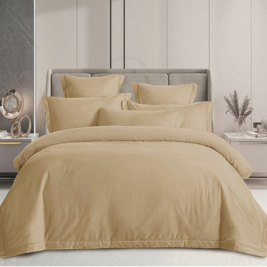 Lenjerie de pat dublu, Finet Fin, cu ELASTIC, 4 piese, 100% bumbac | 0165-PV