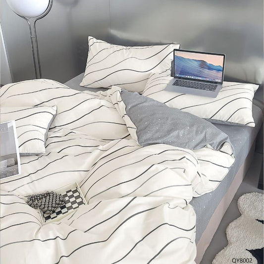 Lenjerie de Pat din Bumbac 100% – Confort Natural pentru Somn Odihnitor | 0015-PR