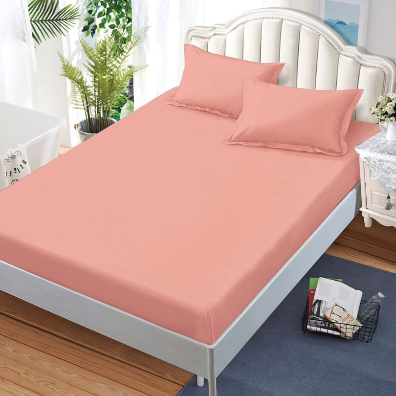 Husa de Pat din Bumbac Finet – Set 3 Piese pentru Confort si Eleganta | COD 1512-S