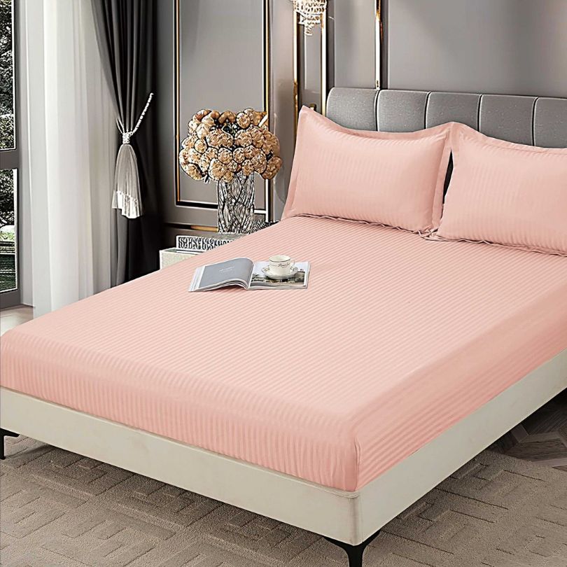 Husa de pat Damasc – Set 3 piese premium, rezistent si elegant | COD 1586-S