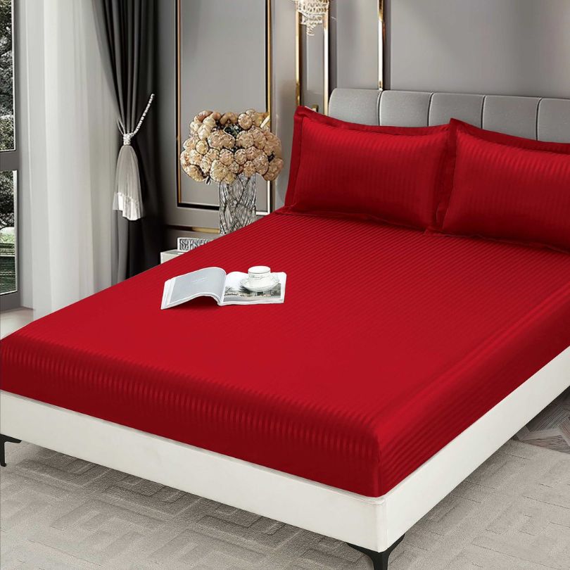 Husa de pat Damasc – Set 3 piese premium, rezistent si elegant | COD 1587-S