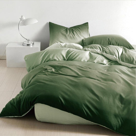 Lenjerie de Pat Bumbac Finet 1 Persoana – 4 Piese. Confort Premium & Design Modern | COD 0698-S