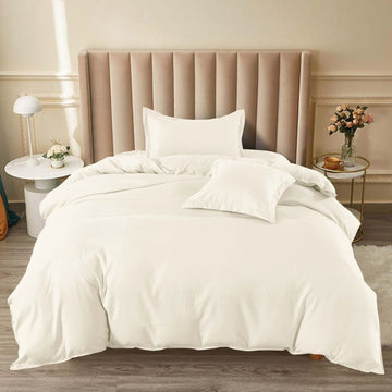 Lenjerie de Pat Bumbac Finet 1 Persoana – 4 Piese. Confort Premium si Design Modern | COD 1266-S