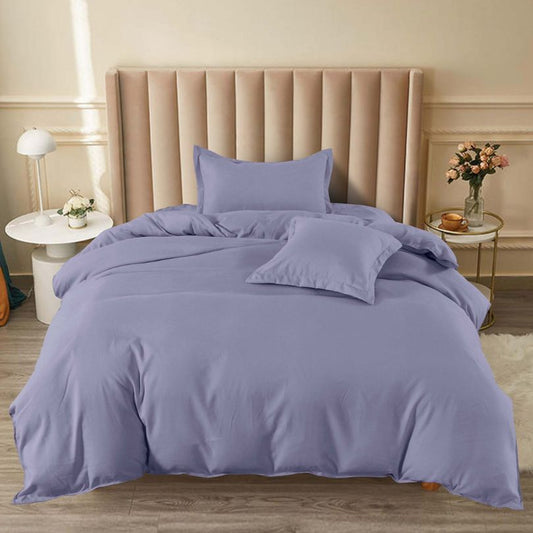 Lenjerie de Pat Bumbac Finet 1 Persoana – 4 Piese. Confort Premium si Design Modern | COD 1267-S