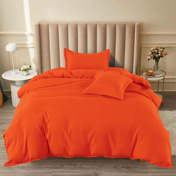 Lenjerie de Pat Bumbac Finet 1 Persoana – 4 Piese. Confort Premium si Design Modern | COD 1272-S