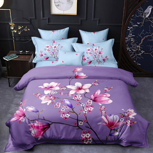 Lenjerie de Pat Bumbac Finet 3D – 6 Piese | Design Modern si Confort Maxim | COD 0678-S