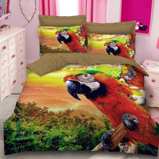 Lenjerie de Pat Bumbac Finet 3D – 6 Piese | Design Modern si Confort Maxim | COD 0694-S