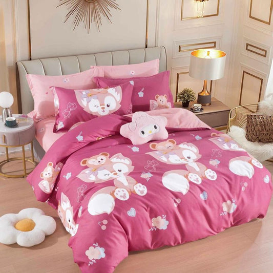 Lenjerie de Pat Bumbac Finet – 6 Piese | Eleganta, Confort si Durabilitate | COD 1109-J