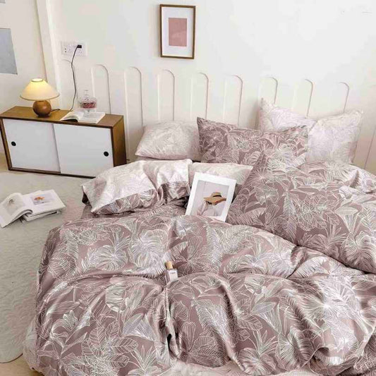 Lenjerie de Pat Bumbac Finet – 6 Piese | Eleganta, Confort si Durabilitate | COD 1209-J