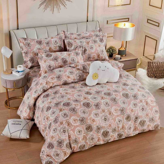 Lenjerie de Pat Bumbac Finet – 6 Piese | Eleganta, Confort si Durabilitate | COD 1214-J