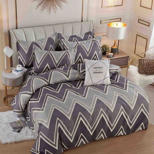 Lenjerie de Pat Bumbac Finet – 6 Piese | Eleganta, Confort si Durabilitate | COD 1215-J