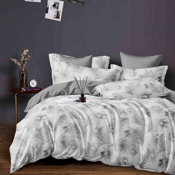 Lenjerie de Pat Bumbac Finet – 6 Piese | Eleganta, Confort si Durabilitate | COD 1233-J