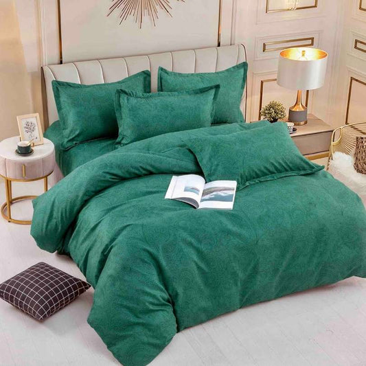 Lenjerie de Pat Bumbac Finet – 6 Piese | Eleganta, Confort si Durabilitate | COD 1261-J