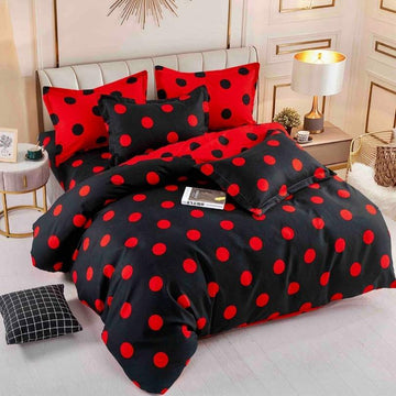 Lenjerie de Pat Bumbac Finet – 6 Piese | Eleganta, Confort si Durabilitate | COD 1263-J