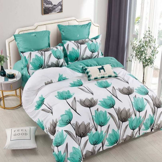 Lenjerie de Pat Bumbac Finet – 6 Piese | Eleganta, Confort si Durabilitate | COD 1279-J