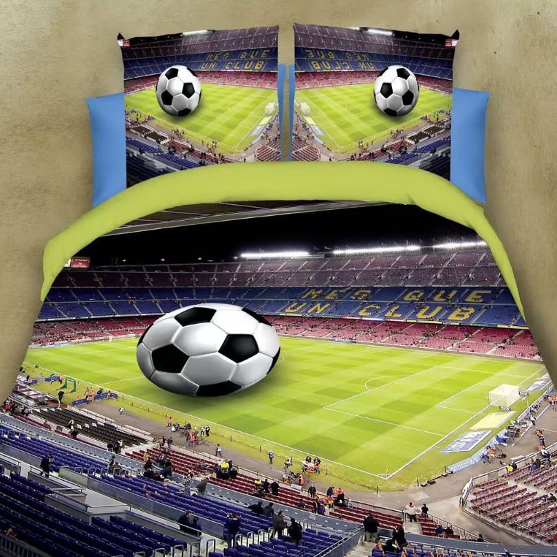 Lenjerie de Pat Bumbac Satinat 3D – 4 Piese | Confort Premium si Design Modern | COD 1337-S