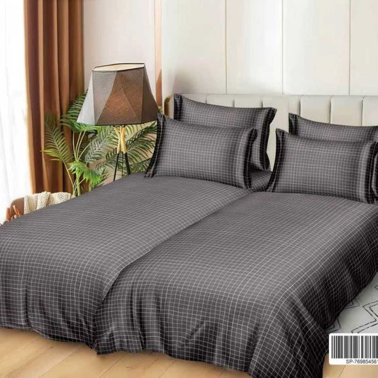 Lenjerie de Pat Bumbac Satinat 7 Piese – Finisaj Lucios, Confort și Eleganță Premium | COD 1347-S