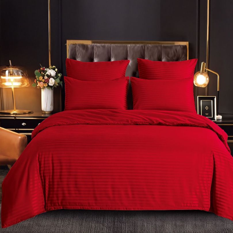 Lenjerie de Pat Damasc 6 Piese – Eleganta si Confort Premium | COD 1553-S