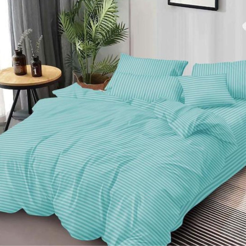 Lenjerie de Pat Damasc – 6 Piese | Eleganta si Rafinament pentru Un Somn Odihnitor | COD 0001 - SEP