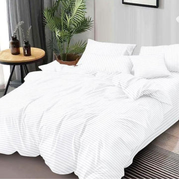 Lenjerie de Pat Damasc – 6 Piese | Eleganta si Rafinament pentru Un Somn Odihnitor | COD 0002 - SEP