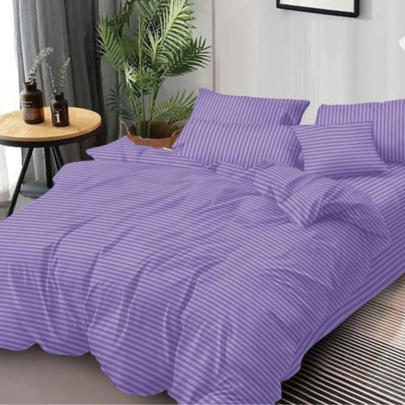 Lenjerie de Pat Damasc – 6 Piese | Eleganta si Rafinament pentru Un Somn Odihnitor | COD 0004 - SEP