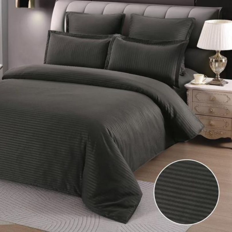 Lenjerie de Pat Damasc – 6 Piese pentru Eleganta si Confort | COD 0043-CF