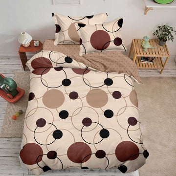 Lenjerie de Pat Finet 1 Persoana cu Elastic 4 Piese – Confort Premium si Design Modern | COD 1287-S