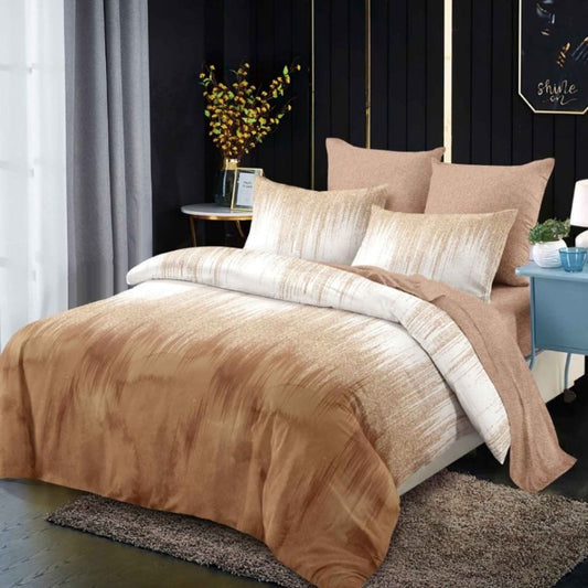 Lenjerie de Pat Finet 6 Piese cu Elastic – Premium, 100% Bumbac | 0002-PV