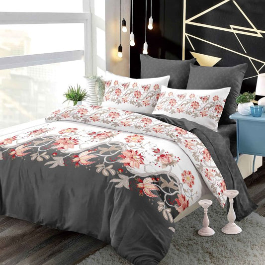 Lenjerie de Pat Finet 6 Piese cu Elastic – Premium, 100% Bumbac | 0011-PV