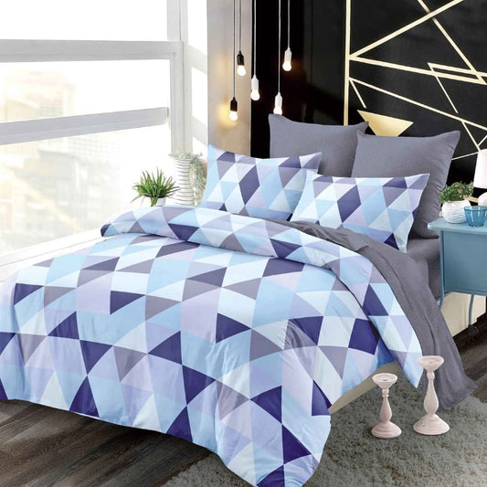 Lenjerie de Pat Finet 6 Piese cu Elastic – Premium, 100% Bumbac | 0041-PV