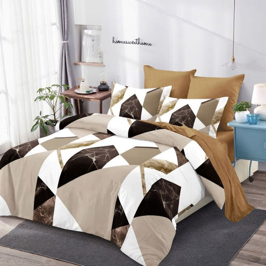 Lenjerie de Pat Finet 6 Piese cu Elastic – Premium, 100% Bumbac | 0050-PV