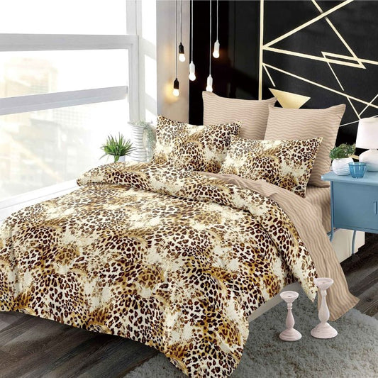 Lenjerie de Pat Finet 6 Piese cu Elastic – Premium, 100% Bumbac | 0060-PV