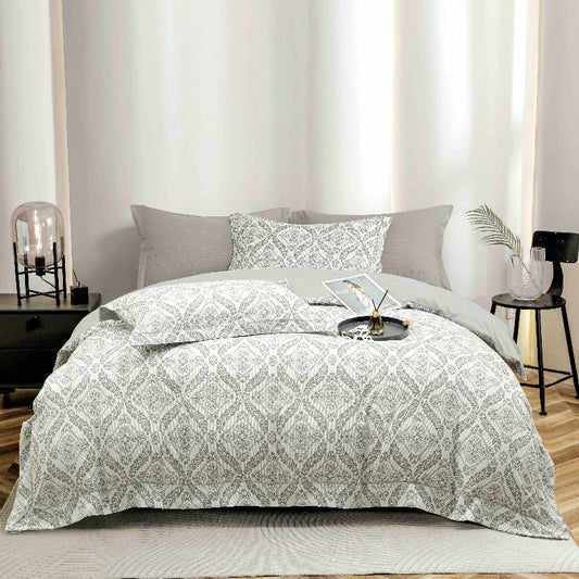 Lenjerie de Pat Finet cu Elastic – 6 Piese DELUX | Confort si Eleganta | COD 0605-J