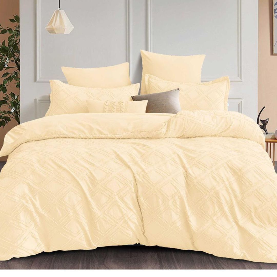 Lenjerie de pat Jacquard 6 piese – Eleganta si rafinament pentru dormitor | COD 0095-SEP