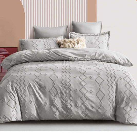 Lenjerie de pat Jacquard 6 piese – Eleganta si rafinament pentru dormitor | COD 0096-SEP