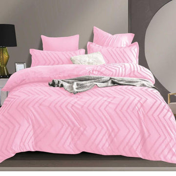 Lenjerie de pat Jacquard 6 piese – Eleganta si rafinament pentru dormitor | COD 0098-SEP