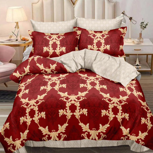 Lenjerie de pat bumbac finet cu elastic – 6 piese: Confort si stil pentru un somn odihnitor | COD 0557-S