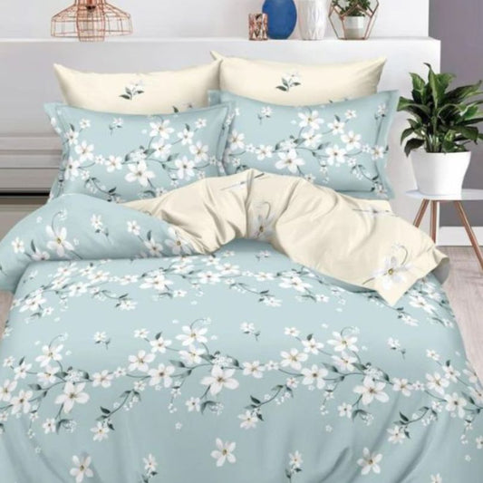 Lenjerie de pat din finet, 6 piese, ultra moale si calduroasa, set complet pentru confort | 2898-S