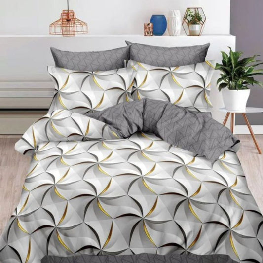 Lenjerie de pat din finet, 6 piese, ultra moale si calduroasa, set complet pentru confort | 2942-S