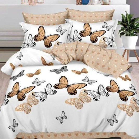 Lenjerie de pat din finet, 6 piese, ultra moale si calduroasa, set complet pentru confort | 2997-S