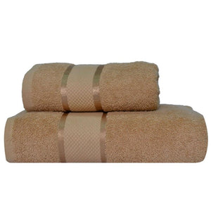 Set 2 prosoape bumbac 100%, 500 g/mp, model Dunga, ultra moi și absorbante|1071-PK